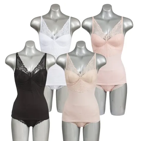 에어로쿨 오가닉코튼 노와이어 케미솔 란쥬 8종 세트