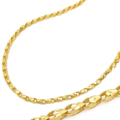 [골드리카]순금 로코코체인 목걸이18.75g+18K잠금(99.9)