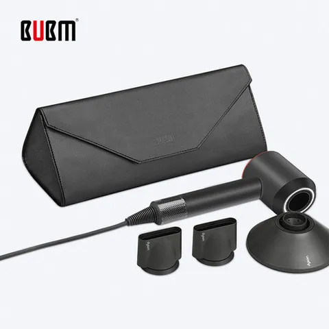 Bubm 다이슨 헤어 드라이어 전용 자석버튼 휴대용 수납 파우치