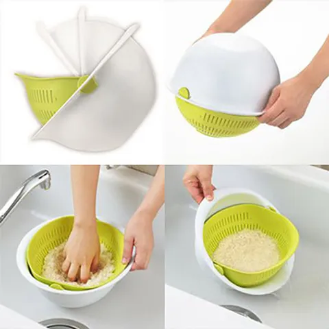 스윙볼 편리한 자동 과일세척 쌀세척 끝판왕