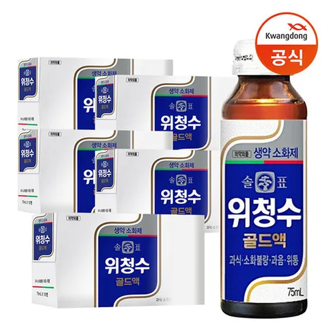 [광동직송] 솔표 위청수 골드액 75ml x50병