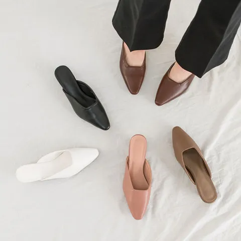 편하게 신을수있는 5가지색상 데일리 뮬 RJ-ak1002