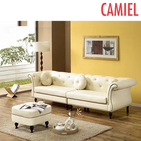 [까미엘] 유러피안 클래식 2+2인용 소파+스툴(TY_U4011)