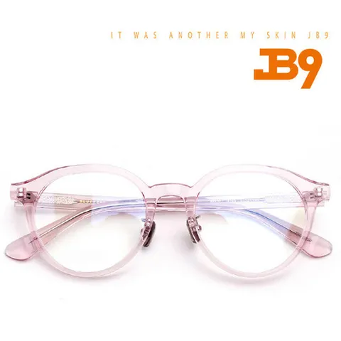 신상 블랙라벨 JB9 9301-1810S 고급아세테이트 투명안경테 핑크