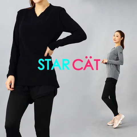 요가복 필라테스복 롱긴팔티 STL09A9