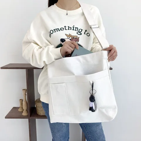 수납이 좋은 에코백 캔버스백 여성 가방 bg1051