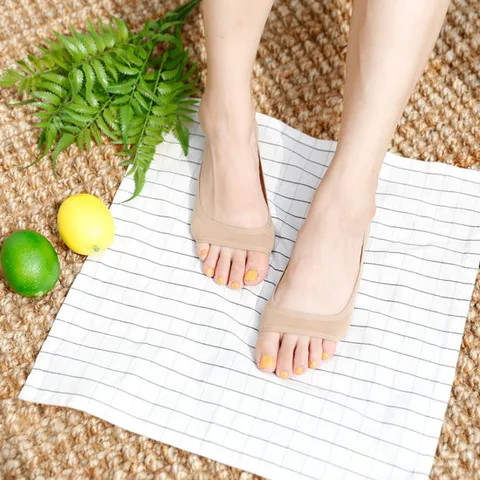 [NY코튼클럽] 여성 베르누베 09 토우 오픈 덧신