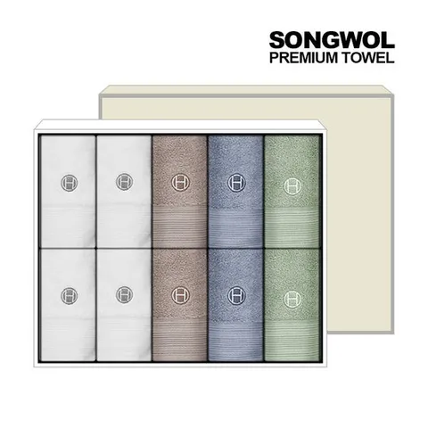 송월타월 호텔컬렉션 클래식40 10매 선물세트