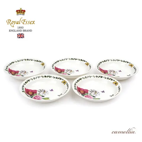 대장미 본차이나 접시( ) 5p