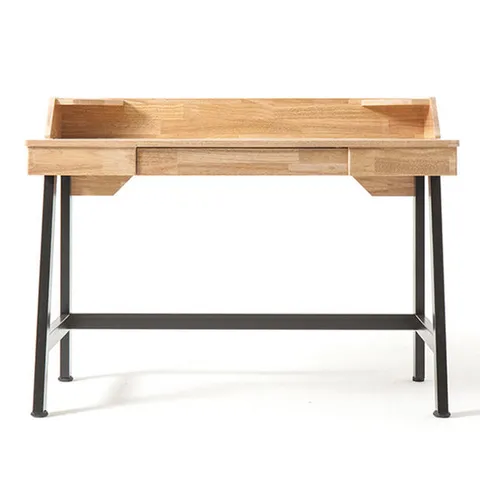 (전국무배) 수페로 루나 원목스틸 책상 1400