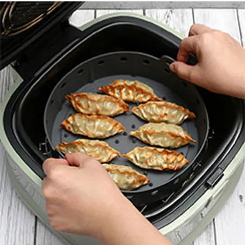 리빙톤 에어프라이기용기 요리조리팟 대형(지름220X높이60mm)