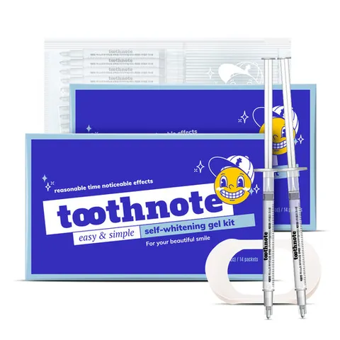 투스노트 셀프 치아미백 화이트닝겔 4주분