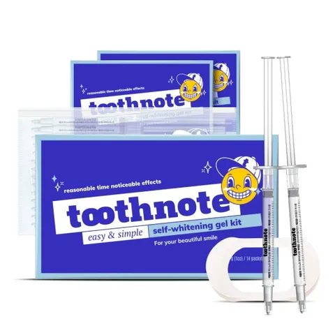 투스노트 셀프 치아미백 화이트닝겔 6주분