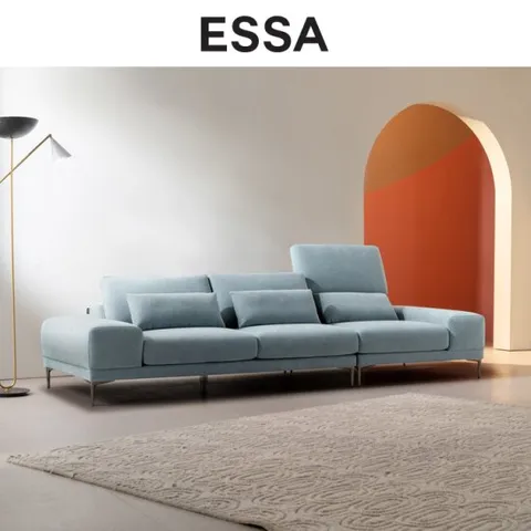 [에싸] 모이트 4인 리프트기능 카시미라 패브릭 소파
