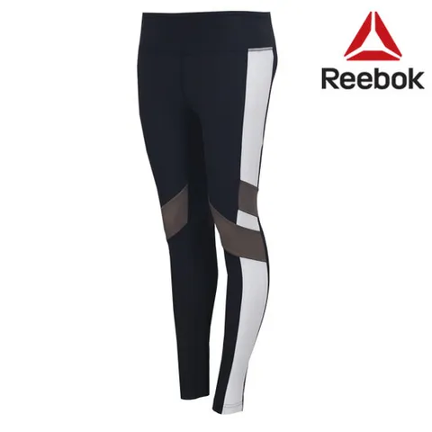 리복 여성 컬러블록 스피드윅 레깅스 매장판-CF5868