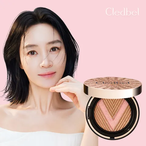 끌레드벨 글로우파워리프트V쿠션 골드 21호 본품