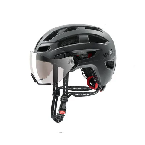 우벡스 UVEX 피날레 바이저헬멧 블랙무광