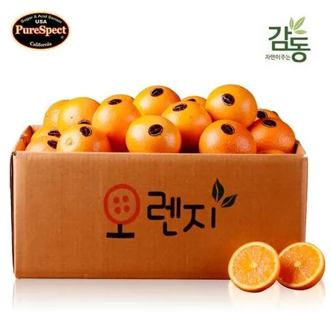 당도선별 블랙라벨 오렌지 소과 40과 4.8kg