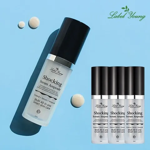 [라벨영] 2+1 에센스 세럼 앰플을 하나로/쇼킹소름앰플