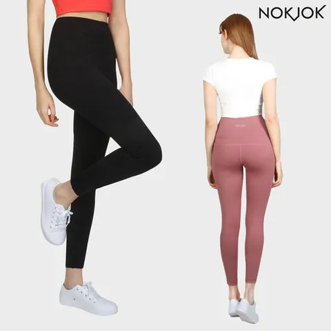 녹족 요가복 필라테스복 하이텐션 9부 레깅스