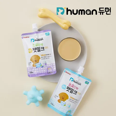 [듀먼] 초유단백 펫밀크 2종 8팩 / 국산1A원유