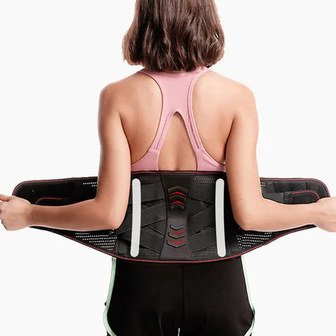 위즈맥스 코어 허리보호대 5개지지대 2중스트랩으로 압박조절용