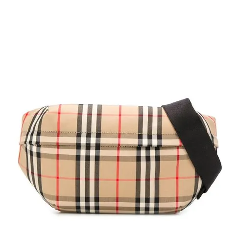 [BURBERRY] 미디엄 빈티지 체크 본딩 코튼 범백 8010430