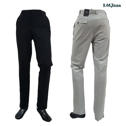 SMJ935 잔피엘 캐주얼 바지 기본일자 남성 바지 골프 봄 여름