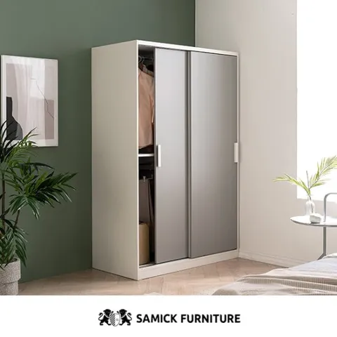 [삼익가구]슈프림 행거형 슬라이딩 옷장 1200