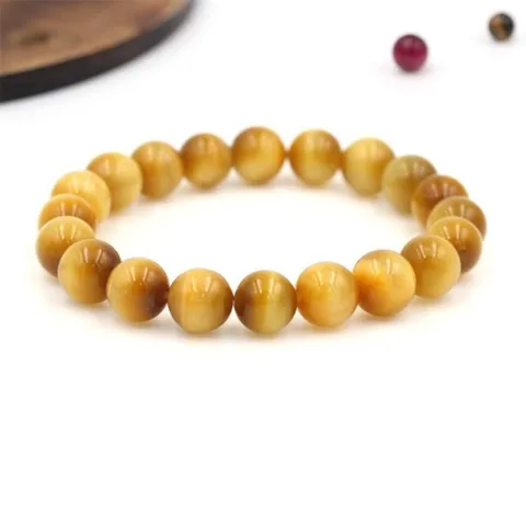 에르모사 젬스톤 G026_프리미엄 골드 호안석4mm(염주 불교 패션)