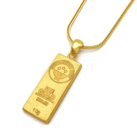 [골드리카]순금 골드바 목걸이18.75g+18K잠금99.9