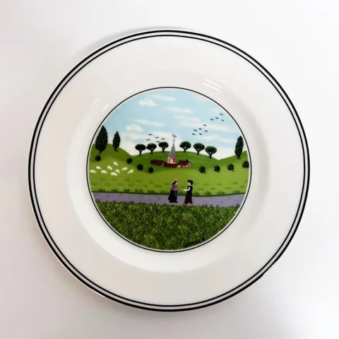 빌레로이앤보흐 디자인 나이프 접시 17cm 만남