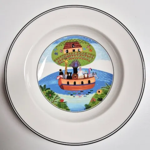 빌레로이앤보흐 디자인 나이프 수프접시 21cm 노아의방주