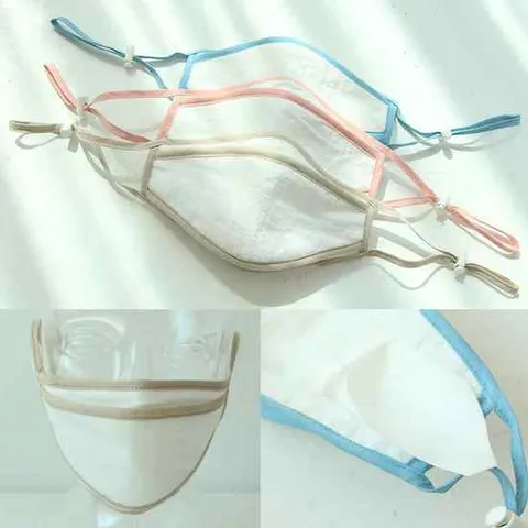 국산 와이어 조절 면 다회용 천 마스크