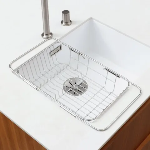 스텐 싱크대 개수대 건조대 야채건조 길이조절 씽크 개수대선반