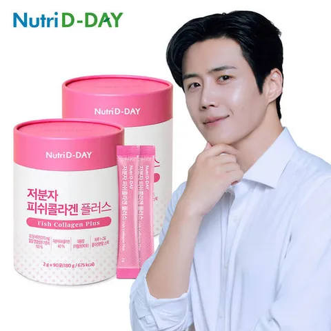 뉴트리디데이 저분자 피쉬콜라겐 플러스 90포 2통