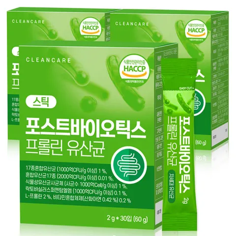 클린케어 포스트바이오틱스 프롤린 모유 유산균 90포