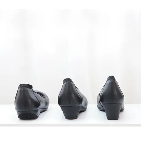 발편한 소가죽 펌프스 승무원 유니화 면접구두 빅사이즈