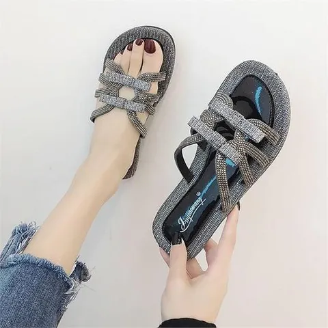 [미스터추] STARPIC 여성샌들 여름샌들 스트랩 플랫