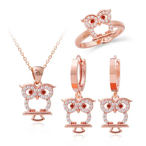 [메리그린] 쥬얼리 3종세트 블레스 (14K핀귀걸이&목걸이&반지)