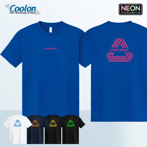 디반 M-LL 드라이반팔 H-02 형광프린팅 티셔츠 빅사이즈 기능성