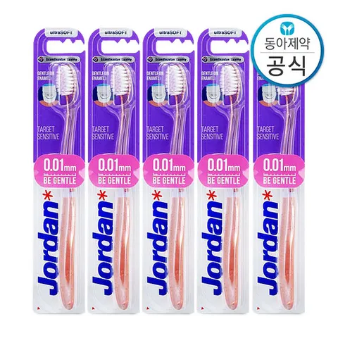 조르단 타겟 센서티브 초미세모 칫솔 5개