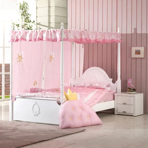 키즈돔 백설공주 캐노피 초등 학생 어린이 공주 침대