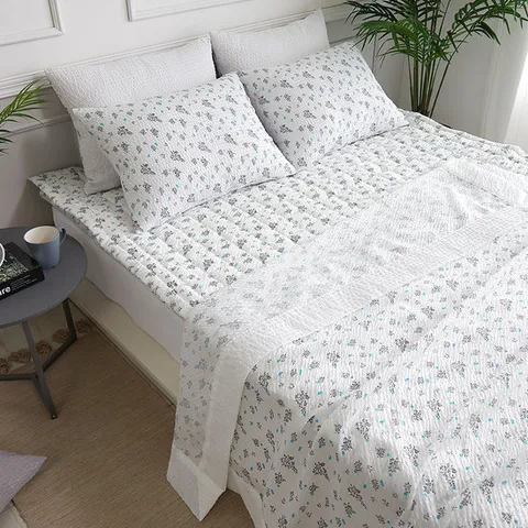 [라몬떼] 메리메리 시어서커 여름 홑이불 베개커버2P 세트 Q