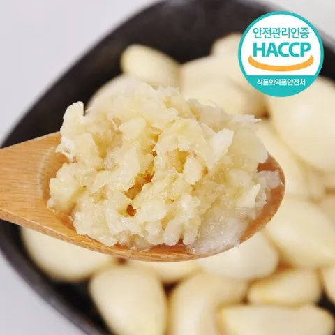 [HACCP인증] 국내가공 냉동 다진마늘 1kg+1kg