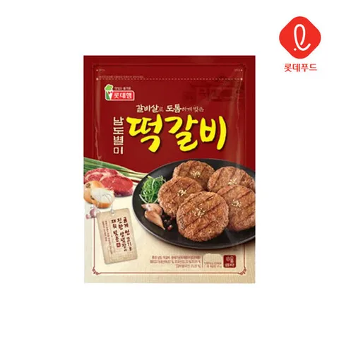 롯데푸드 롯데햄 남도별미 떡갈비 1kg