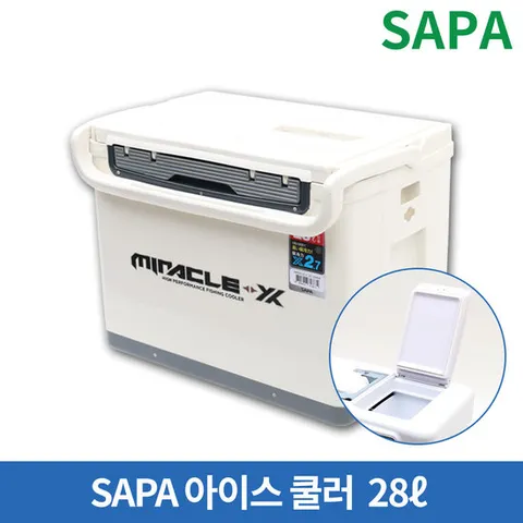 싸파 아이스박스 28L SIC-028HE 쿨러 낚시 캠핑 레져