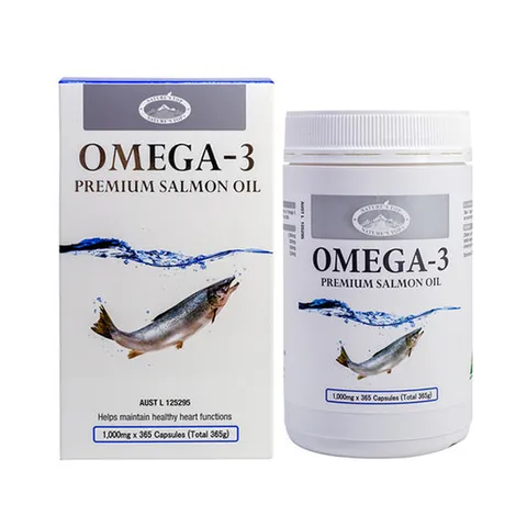 네이쳐스탑 호주산 오메가3 연어오일 DHA 1000mg 365정