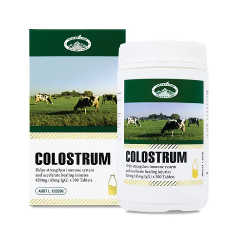 네이쳐스탑 호주산 초유 820mg 45 IGG 콜로스트럼 500정