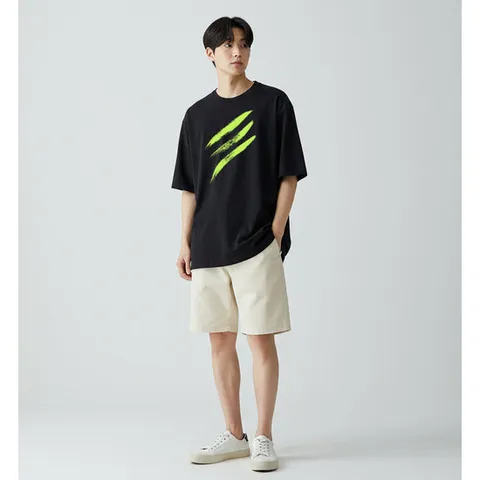 오버핏-남여공용 면100% 반팔티(oneday)